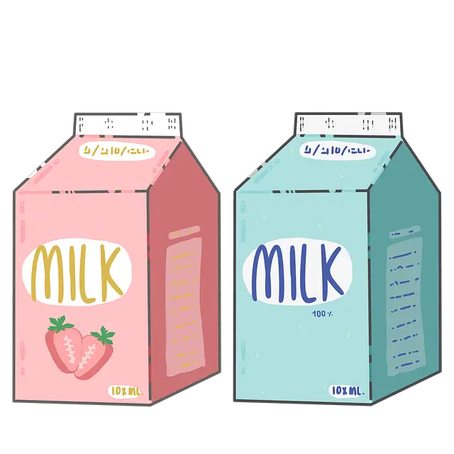 Packet milk for babies