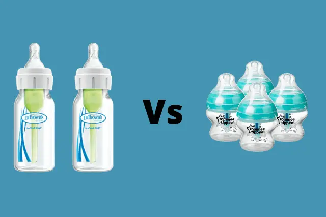Dr. Brown Anti colic bottles vs Tommee Tippee Anti colic bottles